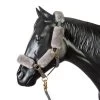 Sheepskin Halter & Rope - Grey -Horse Riding - Harness MT 0K0222 XK0222