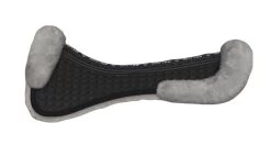 Correction Half Pad With Sheepskin PMS - Black/Grey