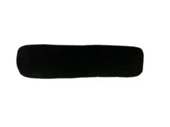 Neck/nose Guard Sheepskin - Black