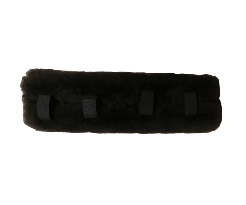 Poll Pad Sheepskin - Graphite 3 Poll Pad Sheepskin - Graphite