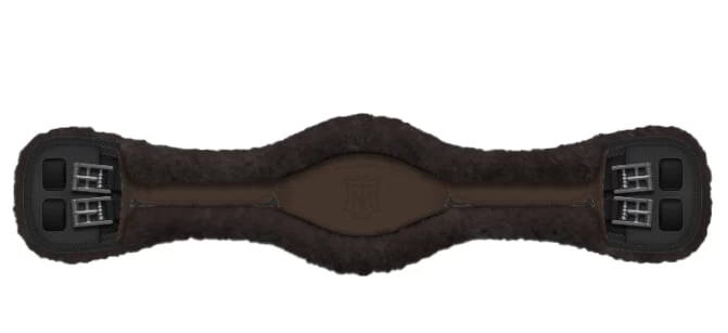 Saddle Girth Slim-line Anatomic - Brown - 65cm 3 Saddle Girth Slim-line Anatomic - Brown - 65cm