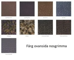 München Round Sewn Double Bridle - Own Design -Horse Riding - Harness Nosgrimma OS 10 12