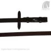 Rubber Reins - Chocolate -Horse Riding - Harness OS 212 choklad 2
