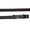 Rubber Reins - Black -Horse Riding - Harness OS 212 svart