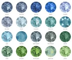 Browband Tiffany XL - Own Design -Horse Riding - Harness OS 2228 3 ny