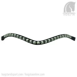 Rivoli Browband - Black Diamond