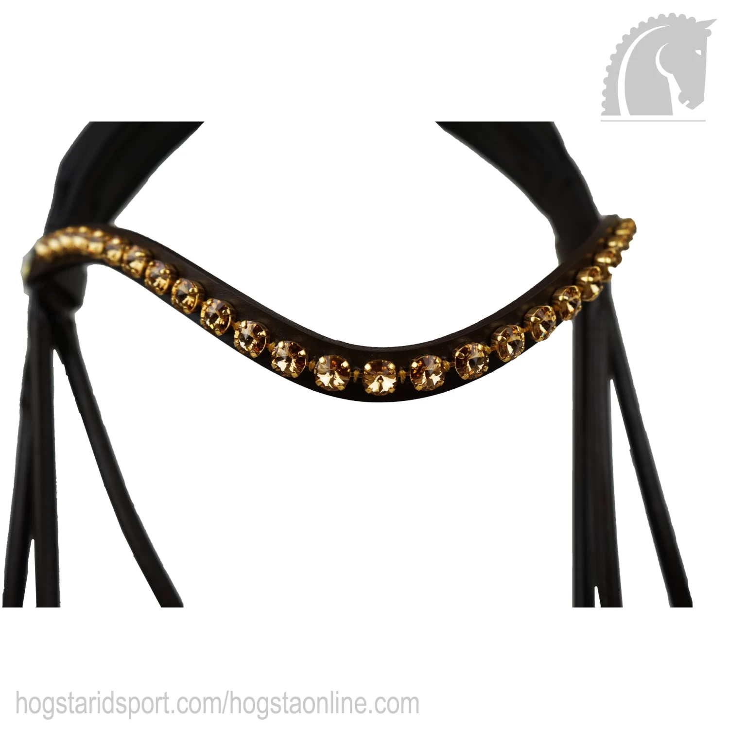 Bridle Drop Noesband - Brown 3 Bridle Drop Noesband - Brown - Image 2