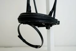Round Sewn Bridle OS FG - Black -Silver Night -Horse Riding - Harness OS 30208092 FOCUS1