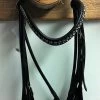 München Round Sewn Double Bridle - Silver Night -Horse Riding - Harness OS 304981 1 ny