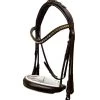 Roundsewn Double Bridle München - Chocolate