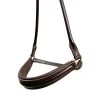 Drop Noseband Roundsewn- Chocolate -Horse Riding - Harness OS 3059 7