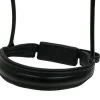 Noseband Cut Back 4,5 Cm - Black 1 Noseband Cut Back 4,5 Cm - Black -Horse Riding - Harness OS 306 1