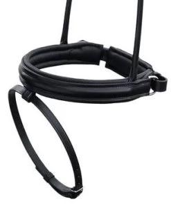 Noseband 4cm Round Sewn - Brown