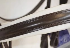 Double Bridle Tokyo - Chocolate -Horse Riding - Harness OS 504072 2