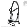 Bridle OS Bellevue Black - Grey/Black 2 Bridle OS Bellevue Black - Grey/Black -Horse Riding - Harness OS 602092 11