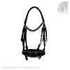 Double Bridle Comfort XS - Glitter Piping Crystal -Horse Riding - Harness OS 70506292 C