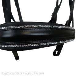 Double Bridle Comfort XS - Glitter Piping Crystal 5 Double Bridle Comfort XS - Glitter Piping Crystal -Horse Riding - Harness OS 70506292 C 2