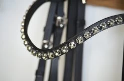 Double Bridle Comfort XS - Glitter Piping