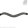 Browband OS XL Pavé - Black- Crystal