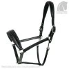 Leather Halter Strass - Black -Horse Riding - Harness OS 815192 S