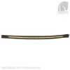 Browband OS Straight Clinker - BR/B 1 Browband OS Straight Clinker - BR/B -Horse Riding - Harness OS 8811BRM S