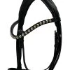 Double Bridle OS Warendorf FG - Black/GS -Horse Riding - Harness OS 905062