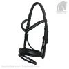 Bridle OS Black Line - Black- Jet/S N -Horse Riding - Harness OS 9791