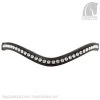 Browband OS XL - Chocolat - Crystal 1 Browband OS XL - Chocolat - Crystal -Horse Riding - Harness OS XL 2228 8 crystal