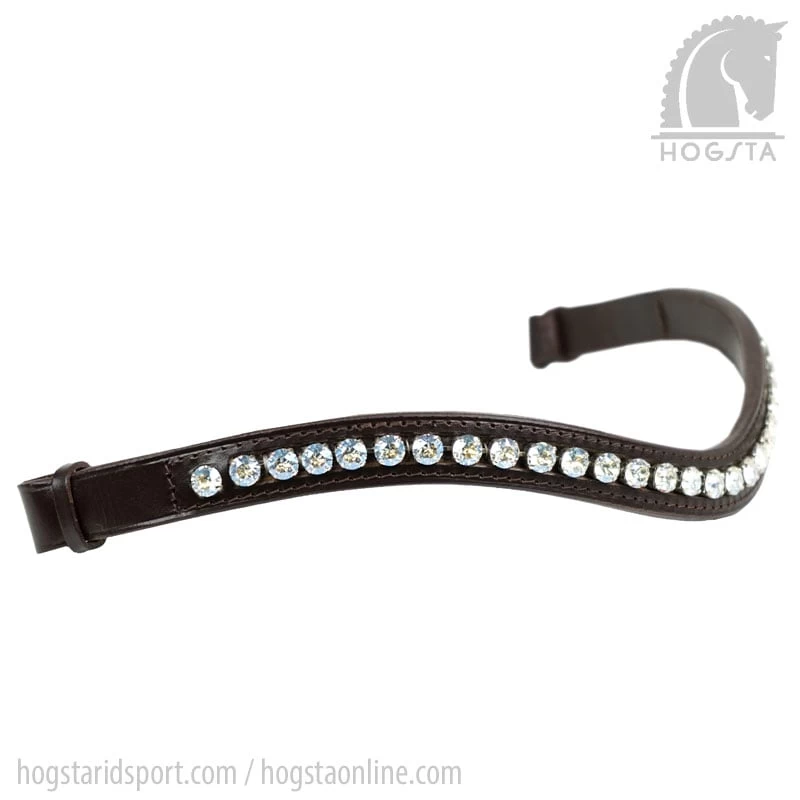 Browband OS XL - Chocolat - Crystal 4 Browband OS XL - Chocolat - Crystal - Image 2