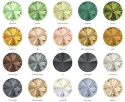 Browband Rivoli - Brown - Own Design -Horse Riding - Harness Rivoli 2 1