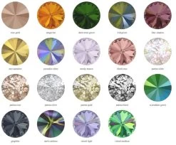 Browband Rivoli - Black - Customise -Horse Riding - Harness Rivoli 3