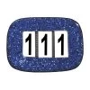 Glitter Numbers Holder - Blue 2 Glitter Numbers Holder - Blue -Horse Riding - Harness SD O 267