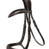 Anatomical Equitus Theta Bridle - Brown