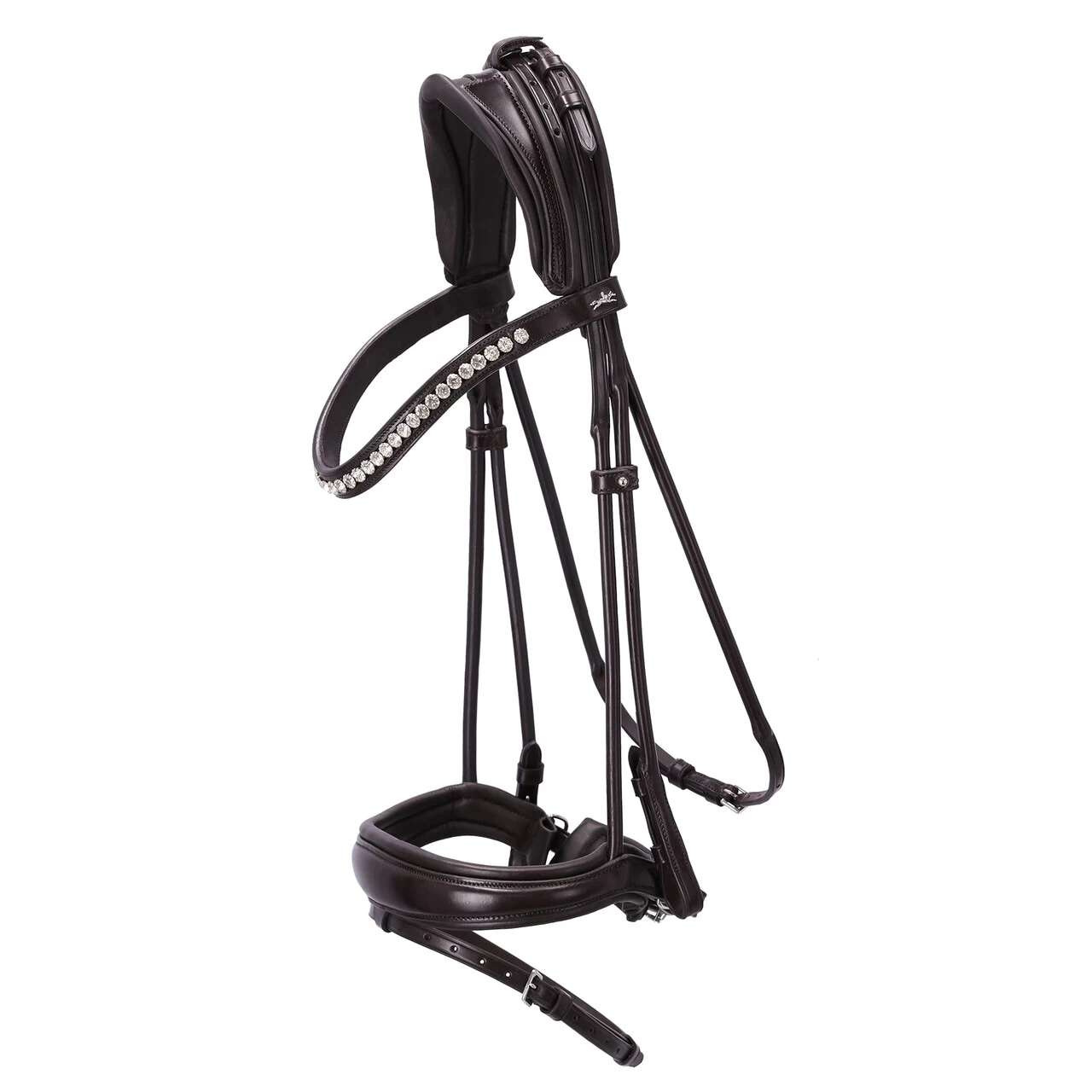 Round Sewn Bridle Westminster - Brown 3 Round Sewn Bridle Westminster - Brown