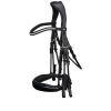 Double Bridle Venice - Black/Laquer