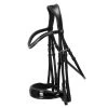 Milan Double Bridle Glam - Black -Horse Riding - Harness SS 1111 00014 1