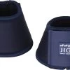 HG Neoprene Bell Boots - Navy -Horse Riding - Harness TH 4638