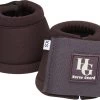 HG Neoprene Bell Boots - Brown -Horse Riding - Harness TH 4644