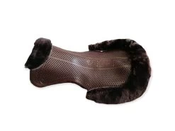 Gel Pad With Lambskin - Brown