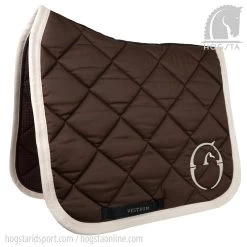 Dressage Saddle Pad Chicago - Dk Brown/Beige