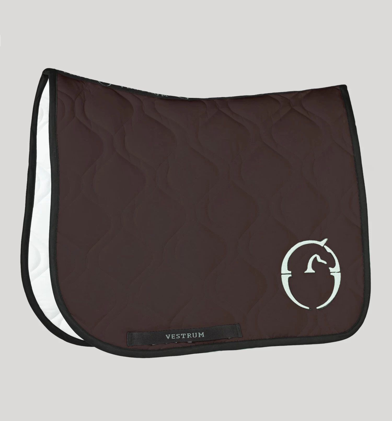 Dressage Saddle Pad Perugia - Dark Brown 3 Dressage Saddle Pad Perugia - Dark Brown
