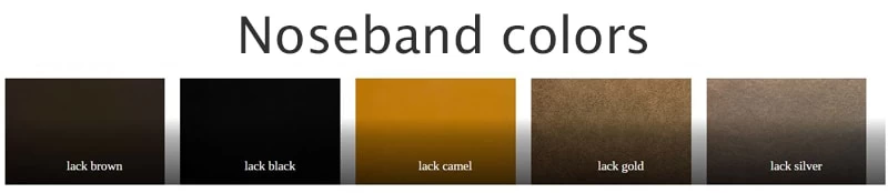 Cut Back Nosband Double Bridle - Customise 6 Cut Back Nosband Double Bridle - Customise - Image 4