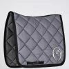 Dressage Saddle Pad Chicago - Grey/Black 1 Dressage Saddle Pad Chicago - Grey/Black -Horse Riding - Harness unnamed